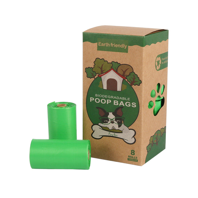 10/16 Rolls Pet Waste Poop Bags Leak-proof Pet Supply With Dispenser