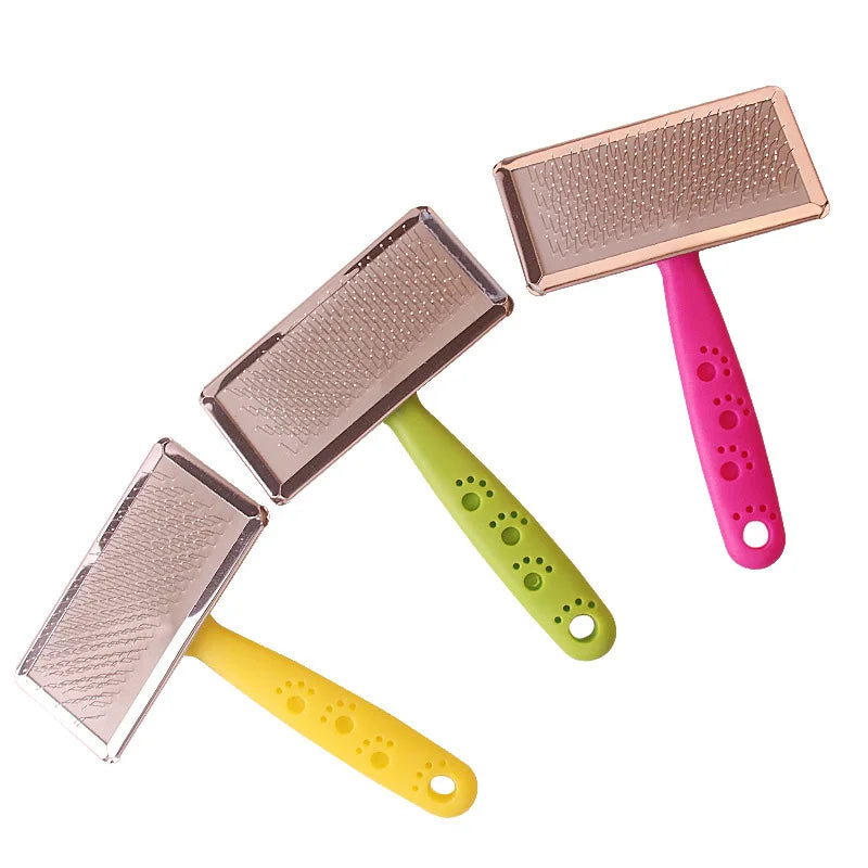 Pet Dog Comb Hair Removal Stainless Stee Knot Grooming Comb Puppy Dog Accessories Brush Needle Comb Dog Supplies Pets Dog Brush