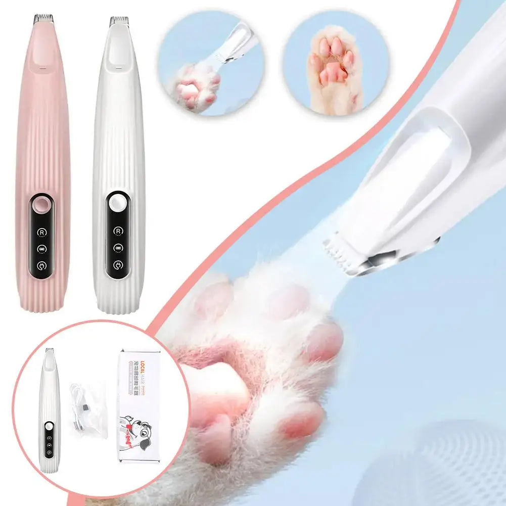 New Electric Dog Cat Hair Clippers Ear Eyes Paw Hair Cutter Trimmer USB Charging Pet Hair Trimmer Pet Grooming Supplies