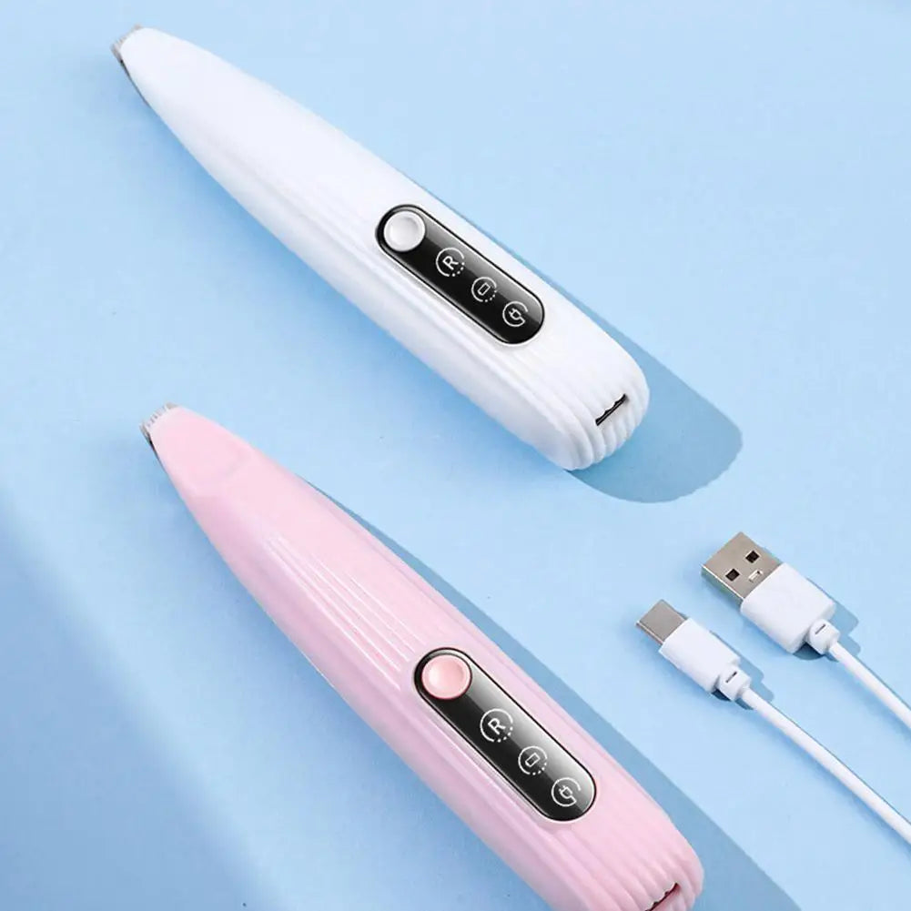 New Electric Dog Cat Hair Clippers Ear Eyes Paw Hair Cutter Trimmer USB Charging Pet Hair Trimmer Pet Grooming Supplies