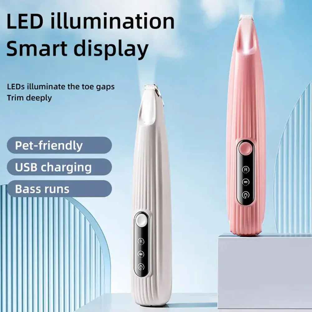 New Electric Dog Cat Hair Clippers Ear Eyes Paw Hair Cutter Trimmer USB Charging Pet Hair Trimmer Pet Grooming Supplies